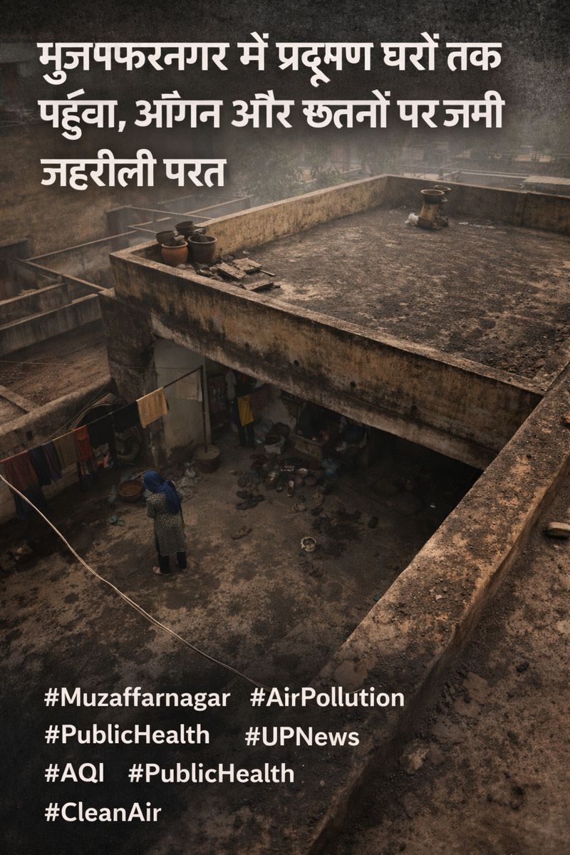 Photo by AI Muzaffarnagar news on pollution