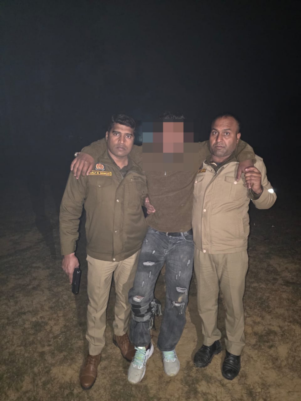 Budaun Police OperationLangda