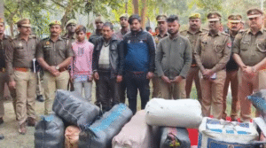 UP NEWS UPDATE :कानपुर पुलिस की बड़ी सफलता: 2 करोड़ का गांजा पकड़ा, महिला समेत 5 तस्कर गिरफ्तार.