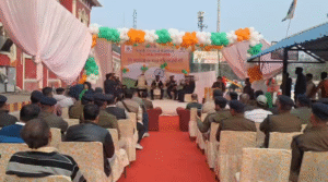 UP NEWS UPDATE :कानपुर-वंदे मातरम के 150 वर्ष पूरे होने पर उत्तर मध्य रेलवे की ओर से एक कार्यक्रम सेंट्रल स्टेशन पर किया गया