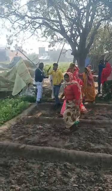 UP NEWS UPDATE :कन्नौज-जंग का मैदान बना खेत,जमीनी विवाद में जमकर चले लाठी डंडे ,