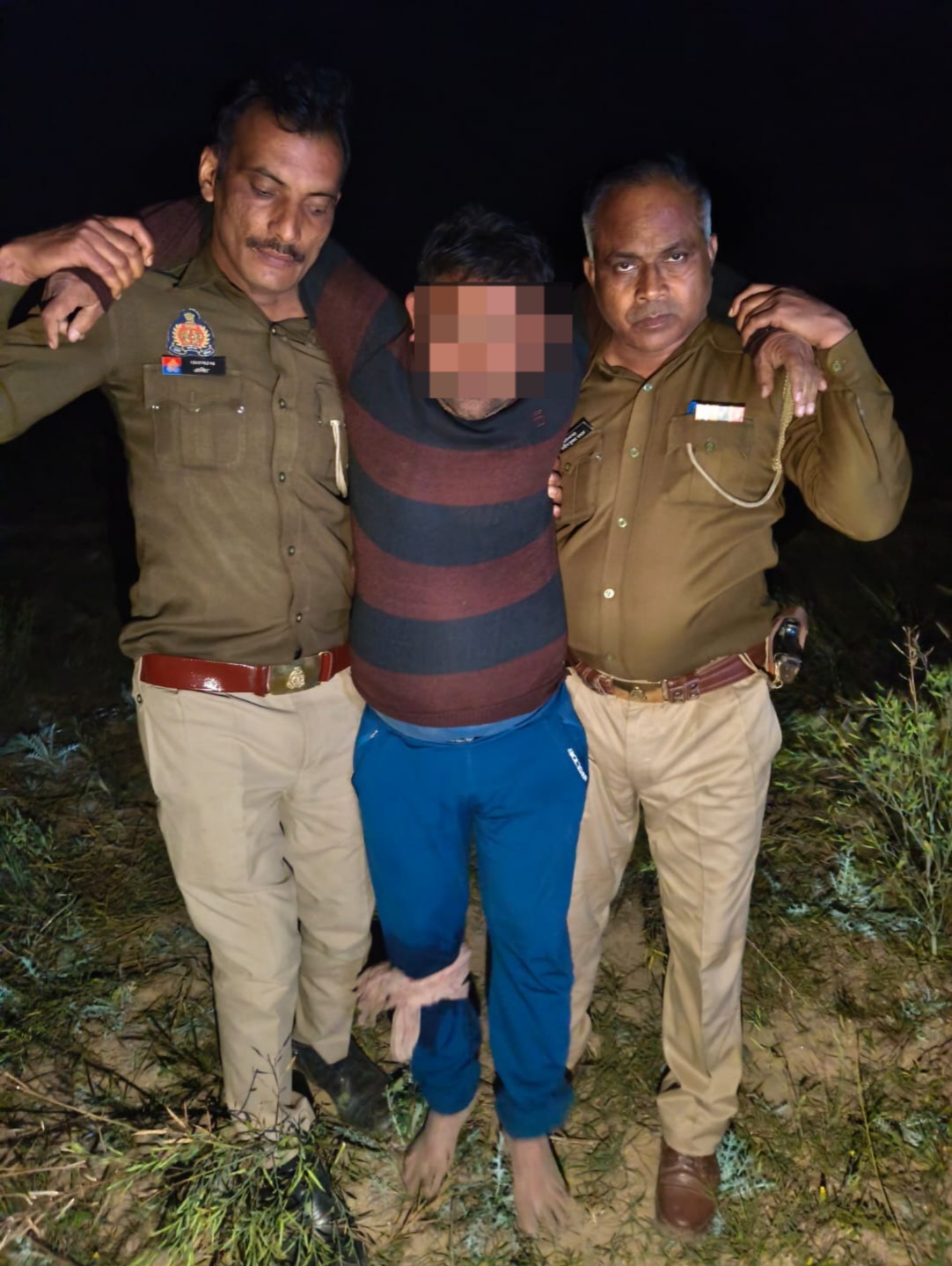 UP NEWS UPDATE :बदायूँ: मुखबिर की सूचना पर अंतरराज्यीय बदमाश गिरफ्तार, मुठभेड़ में पैर में गोली