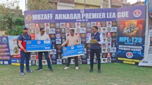 UP NEWS UPDATE :क्रिस्टल बालाजी टाइटंस की शानदार 71 रनों से जीत! अंबा वॉरियर्स को रौंदा, सिद्दू बने हीरो